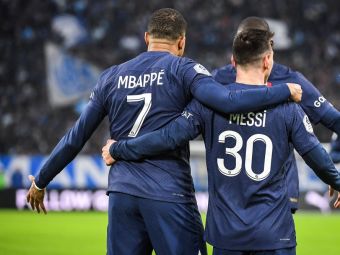 
	Apărați de&nbsp;stewarzi la celebrarea golurilor! Secvențe incredibile cu Lionel Messi și Kylian Mbappe în meciul cu Olympique Marseille
