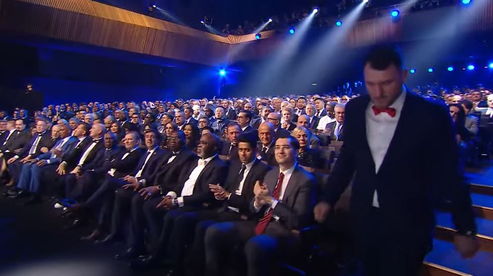 Răzvan Burleanu, în primul rând la gala FIFA The Best. Președintele FRF a stat lângă nume grele din fotbal_4