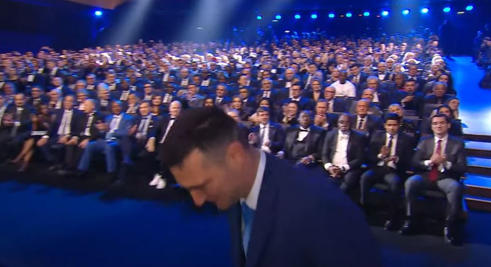 Răzvan Burleanu, în primul rând la gala FIFA The Best. Președintele FRF a stat lângă nume grele din fotbal_6