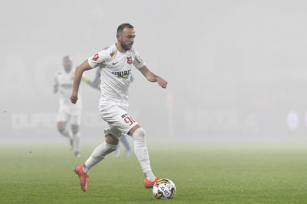 U Cluj - FC Hermannstadt 1-0. Gazdele deschid scorul pe final de meci