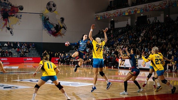 România - Ucraina 29-23. Meciul a fost în direct pe Pro Arena & VOYO! Fetele lui Pera s-au descuract de minune la Bistrița_1