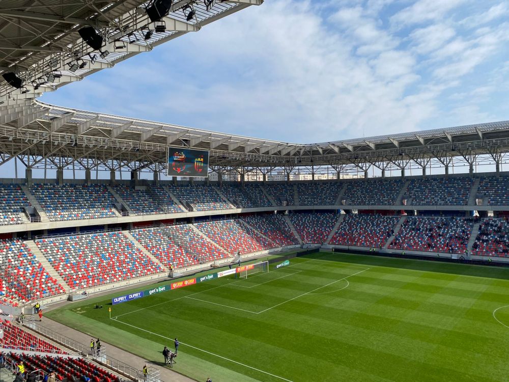 Cum arată tribunele din Ghencea la primul meci al CSA Steaua din 2023_1