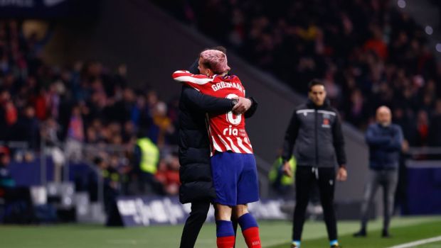 
	Diego Simeone a explicat motivul pentru care l-a sărutat pe Griezmann după victoria lui Atletico Madrid
