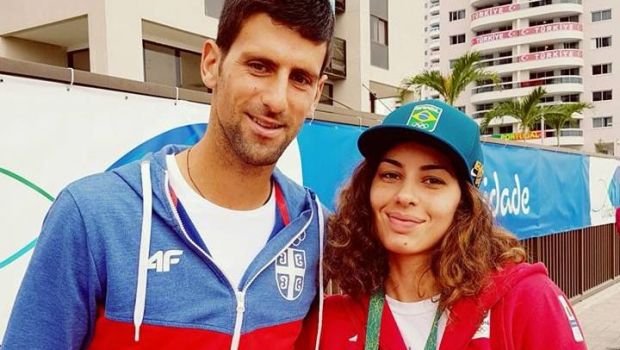 
	Momentul în care Loredana Dinu l-a făcut pe Novak Djokovic să transmită un mesaj în limba română&nbsp;
