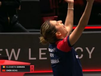 
	Meci istoric: Eliza Samara a învins-o pe campioana olimpică en-titre: &rdquo;Ce moment! Ce victorie!&rdquo; + VIDEO cu partida
