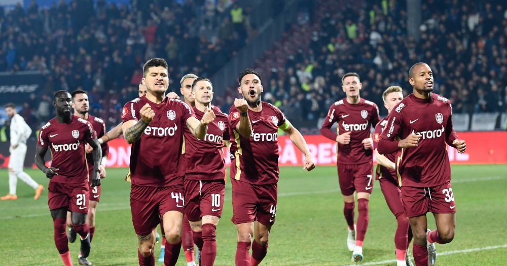 CFR Cluj - U Cluj 4-0 | Au pus mână de la mână! Victorie clară pentru echipa lui Petrescu în derby-ul orașului_13