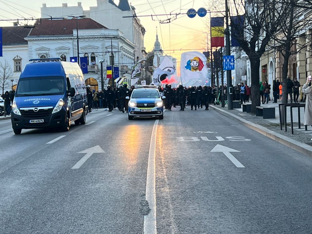 Derby à la Cluj! Atmosferă incendiară pe străzile orașului, înainte de CFR - Universitatea_2