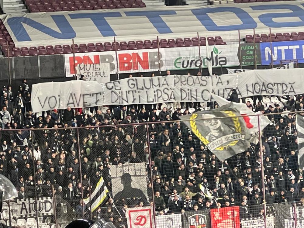 CFR Cluj - U Cluj | Ce bannere au afișat cele două galerii la derby-ul din Gruia_5