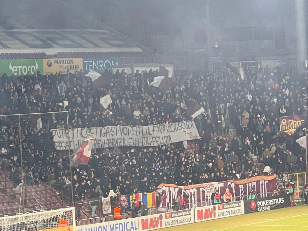 CFR Cluj - U Cluj | Ce bannere au afișat cele două galerii la derby-ul din Gruia_7