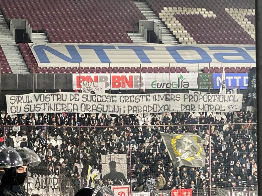 CFR Cluj - U Cluj | Ce bannere au afișat cele două galerii la derby-ul din Gruia_8