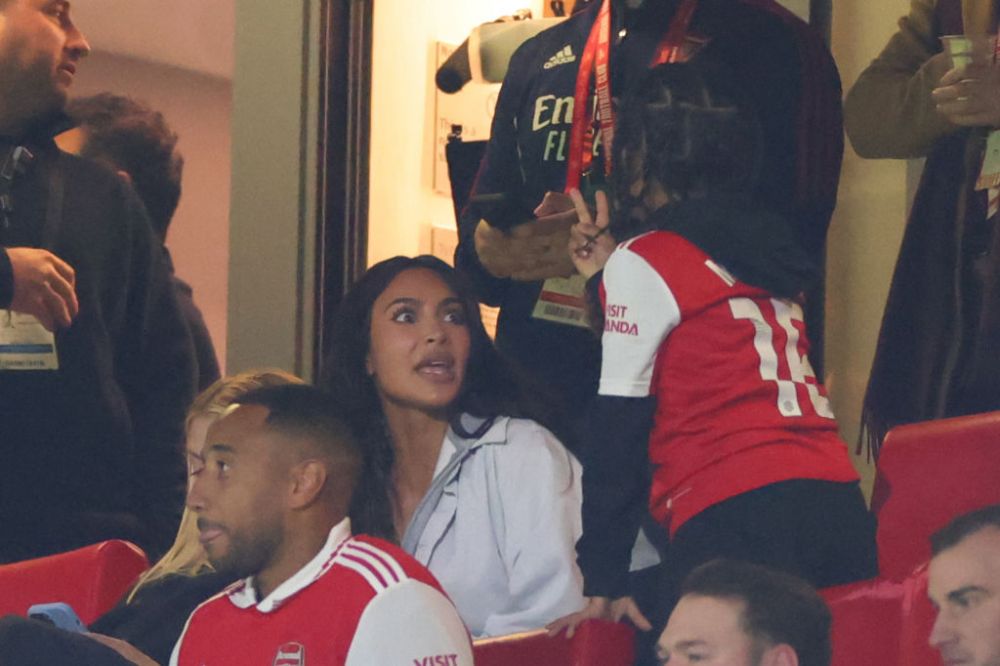 Kim Kardashian, sunată de Bukayo Saka după ce Arsenal a fost eliminată din Europa League! Ce i-a spus jucătorul _16