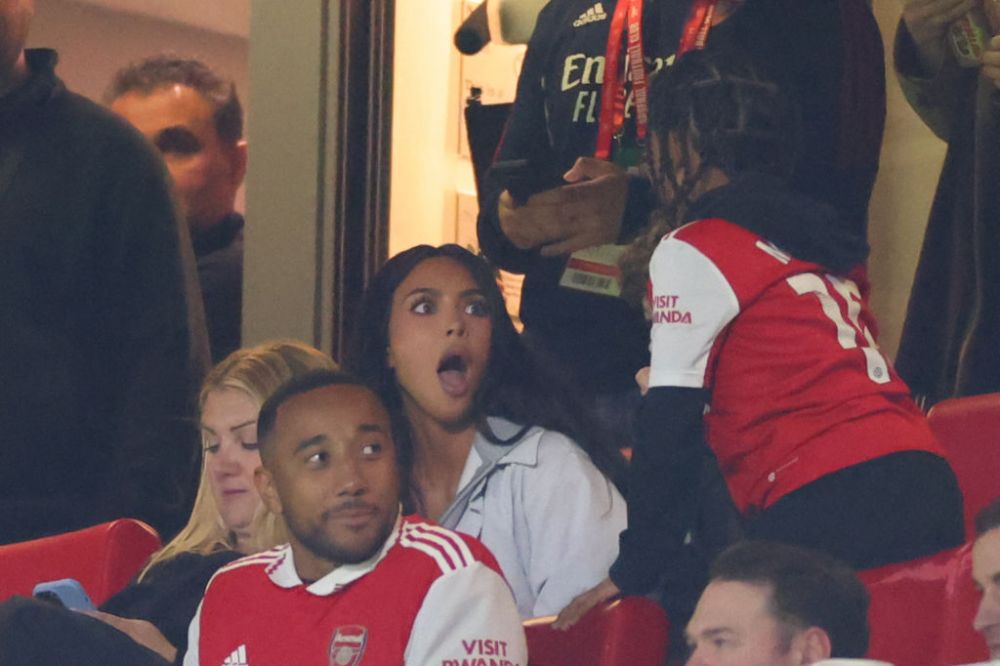 Kim Kardashian, sunată de Bukayo Saka după ce Arsenal a fost eliminată din Europa League! Ce i-a spus jucătorul _18