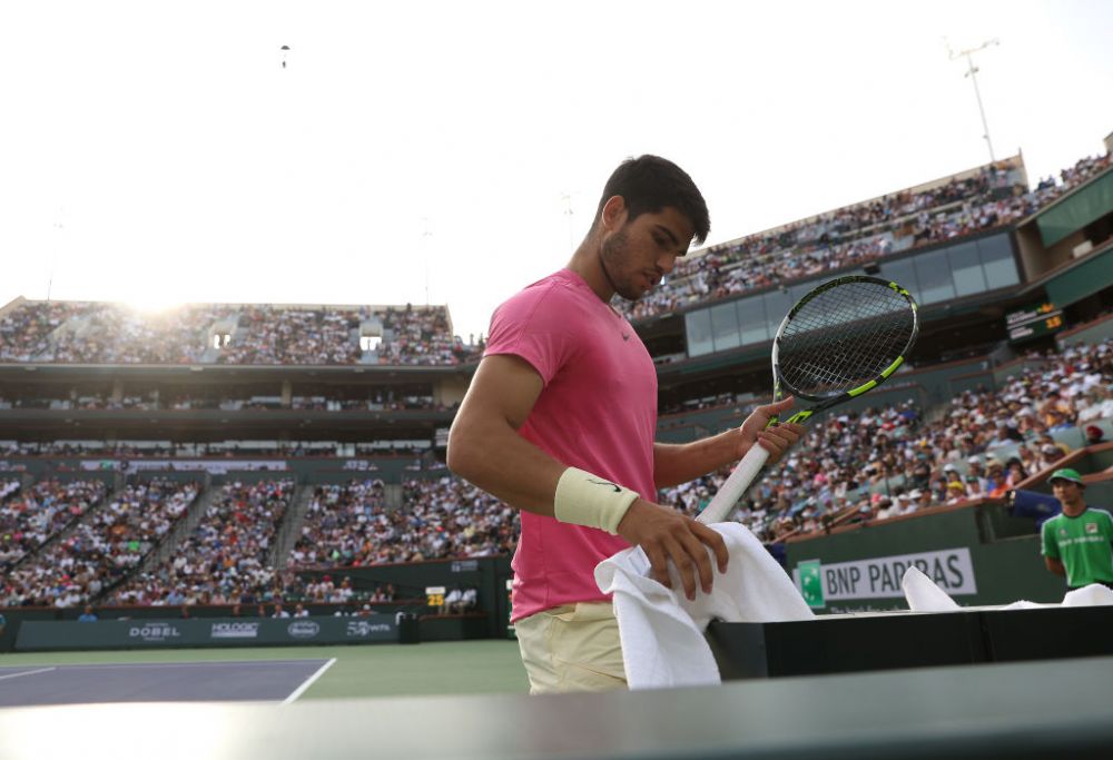 Punctul perfect, reușit de Alcaraz! Va juca finala turneului de la Indian Wells contra rusului Medvedev_1