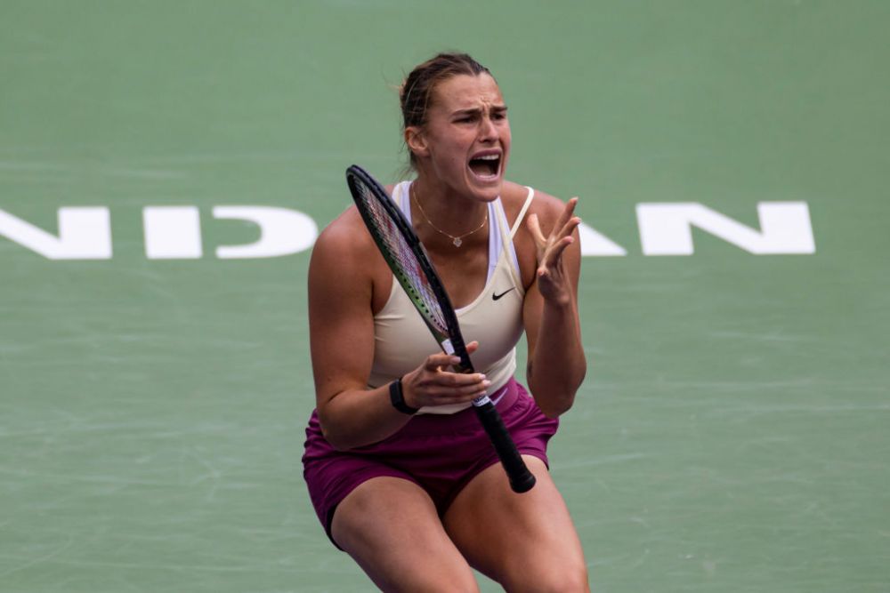 WTA Indian Wells | Frustrare sau glumă?! Sabalenka a scos limba în timp ce Rybakina ținea discursul de campioană_5