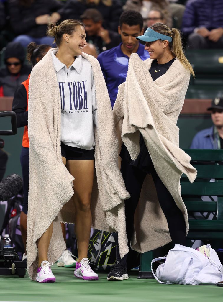 WTA Indian Wells | Frustrare sau glumă?! Sabalenka a scos limba în timp ce Rybakina ținea discursul de campioană_11