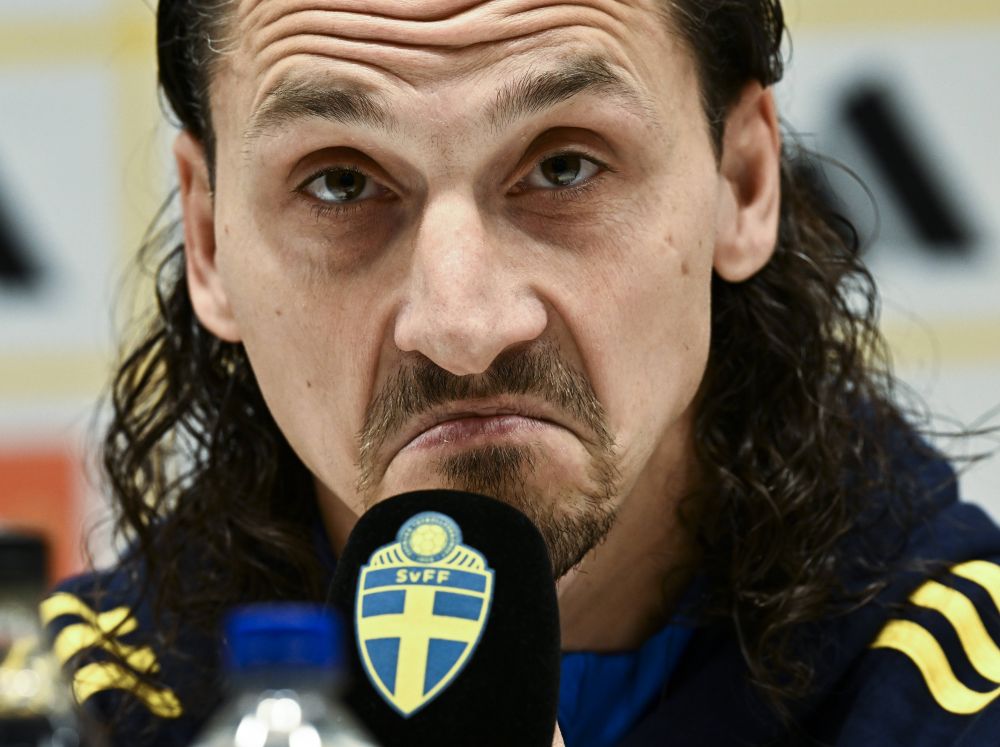 Zlatan Ibrahimovic Braveheart! Look nou pentru atacantul convocat la naționala Suediei la 41 de ani + ce recorduri va doborî_2