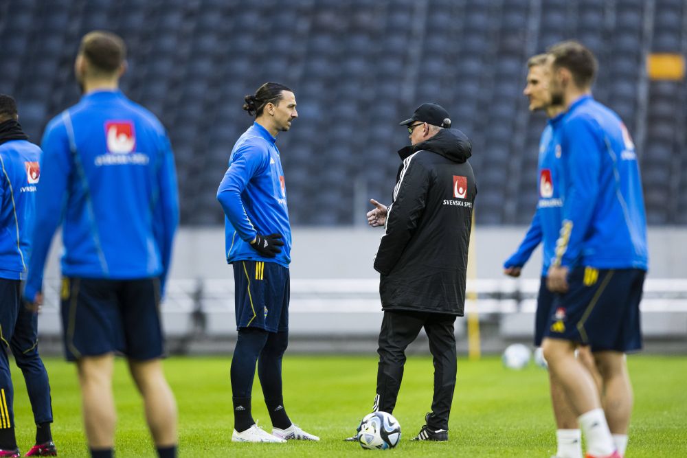 Zlatan Ibrahimovic Braveheart! Look nou pentru atacantul convocat la naționala Suediei la 41 de ani + ce recorduri va doborî_12