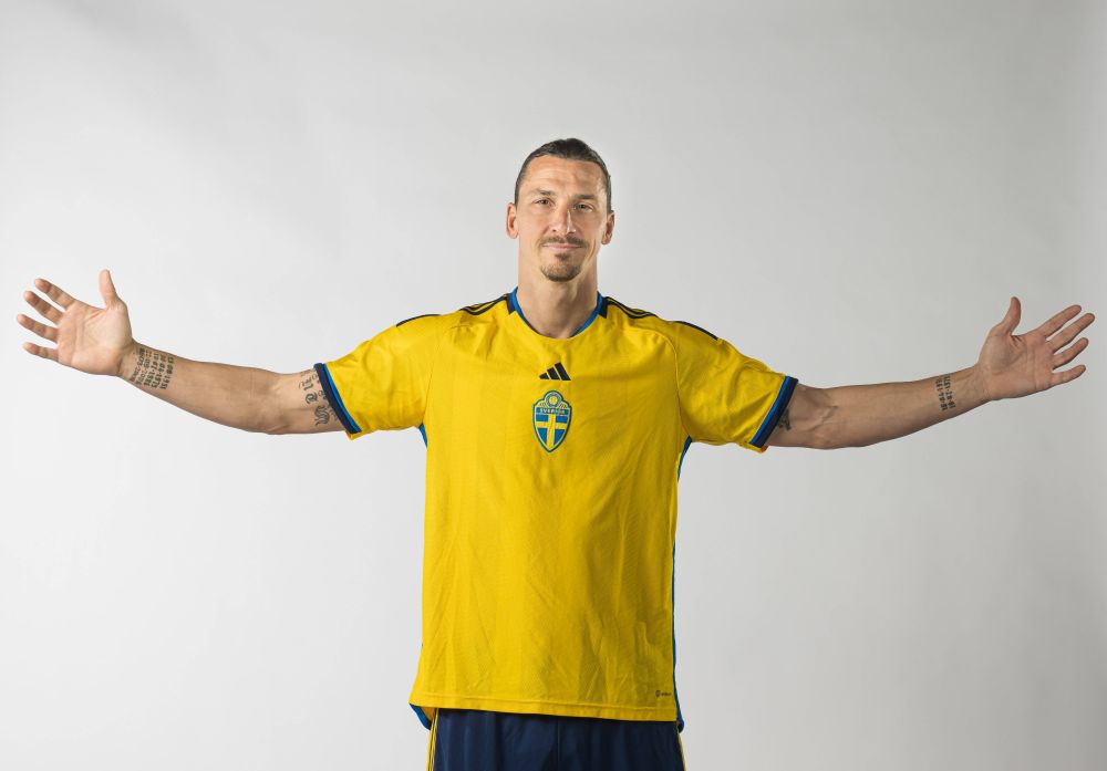 Zlatan Ibrahimovic Braveheart! Look nou pentru atacantul convocat la naționala Suediei la 41 de ani + ce recorduri va doborî_18