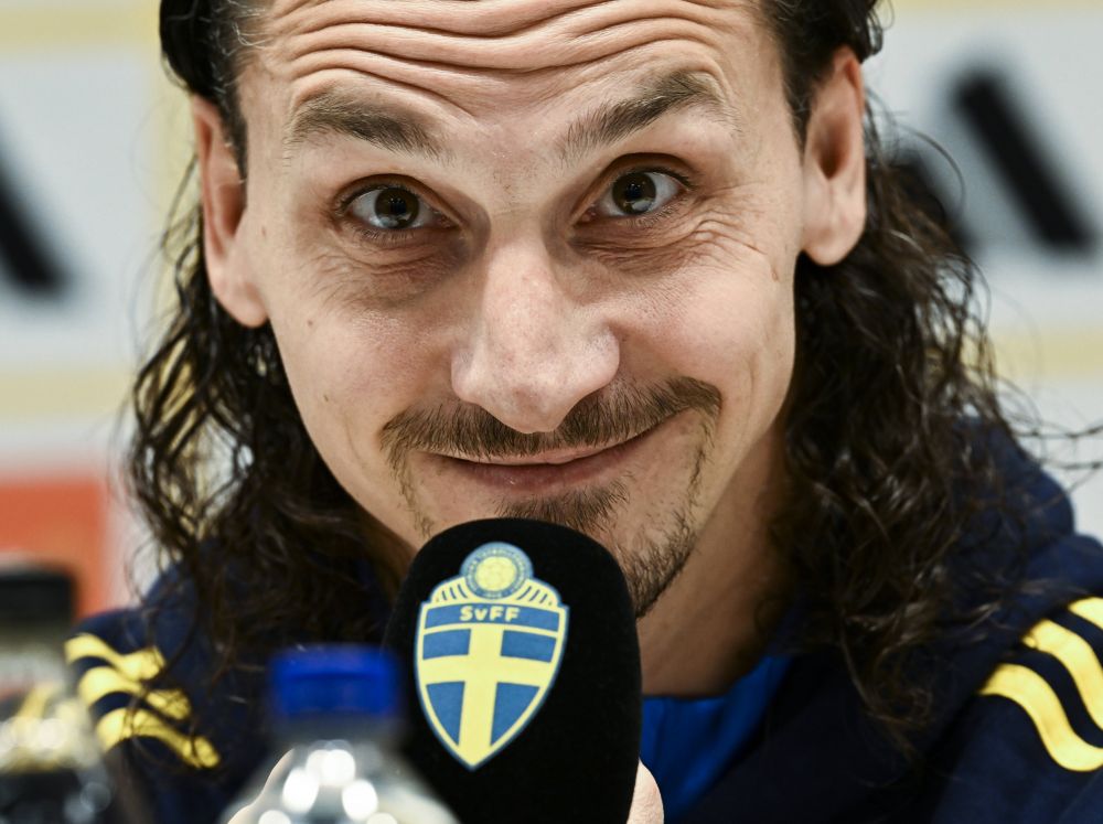 Zlatan Ibrahimovic Braveheart! Look nou pentru atacantul convocat la naționala Suediei la 41 de ani + ce recorduri va doborî_1
