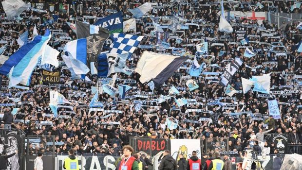 Trei suporteri ai lui Lazio au primit interdicție pe viață! Ce s-a întâmplat în derby-ul cu AS Roma