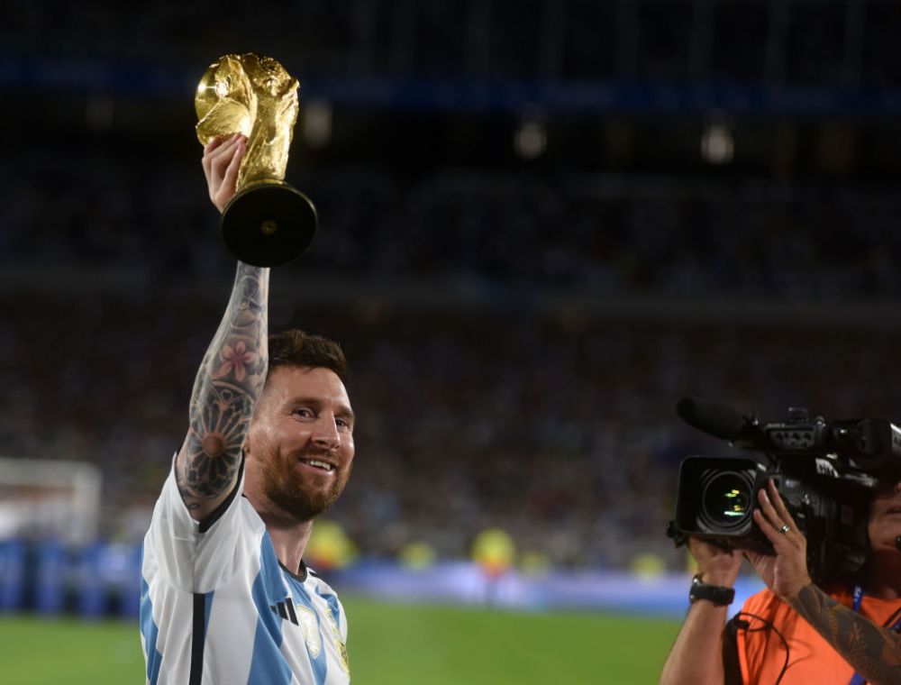 Spectacol pe El Monumental! A fost show la primul meci al Argentinei după Mondial, Messi a înscris al 800-lea gol din carieră_5
