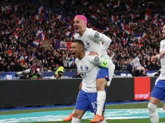 Mbappe și Griezmann, show total în prima repriză cu Olanda! Superstarul lui PSG, gol la primul meci în calitate de căpitan