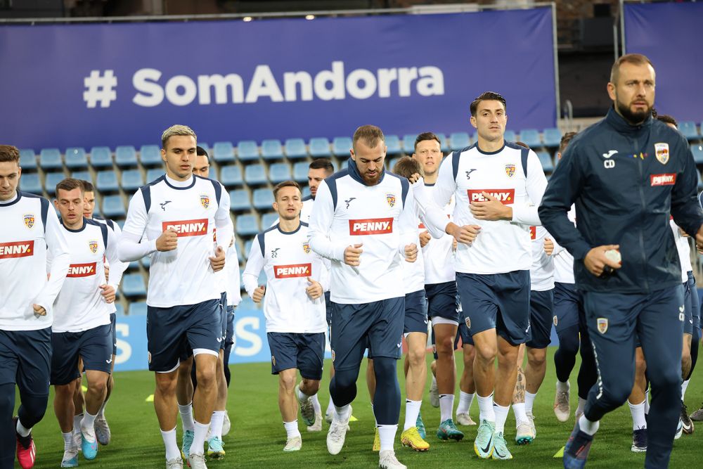 Concentrare 100 %. Imagini de la antrenamentul României înaintea meciului cu Andorra din preliminariile EURO 2024_8
