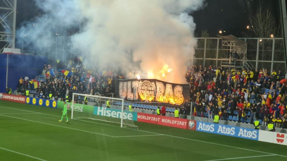 Incidente în tribună la meciul Andorra-România. Mai mulți fani români s-au luat la bătaie: reacția celorlalți suporteri _2