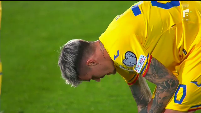 Dennis Man, 'avariat' în meciul cu Andorra! Cum arată la pauză piciorul marcatorului României _6