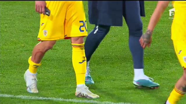 Dennis Man, 'avariat' în meciul cu Andorra! Cum arată la pauză piciorul marcatorului României _8