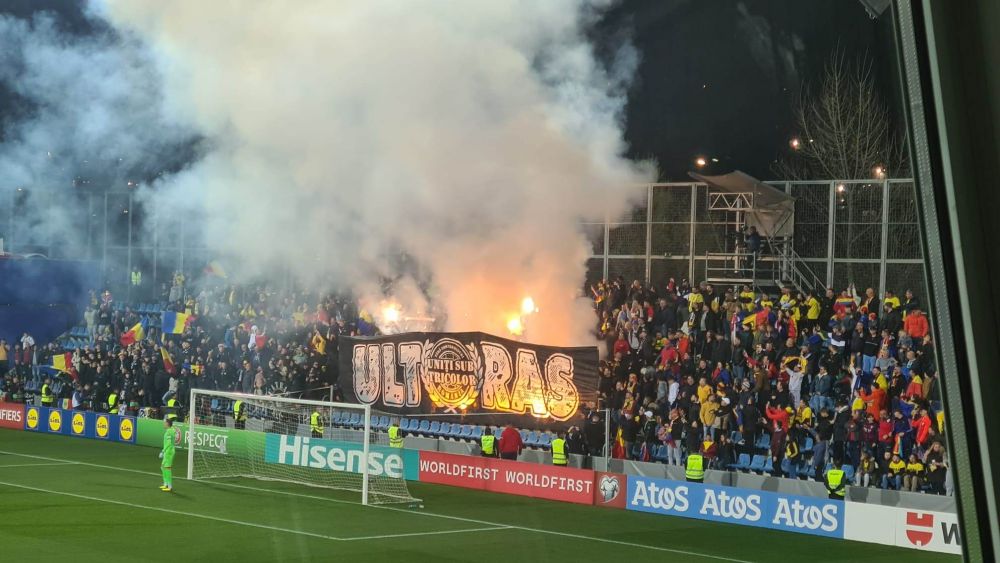 Scandări xenofobe din partea suporterilor români, la meciul cu Andorra. Cine au fost țintele fanilor din "Uniți sub Tricolor"_3