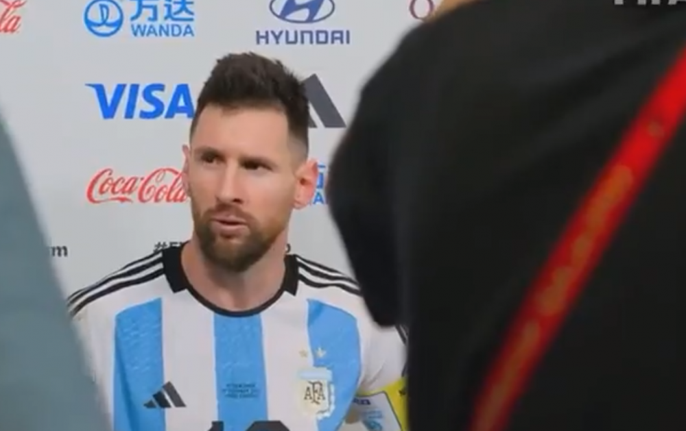 „La ce te uiți, prostule?!”, filmul complet! Au apărut imaginile scandalului dintre Messi și Weghorst, la trei luni după Mondial _4