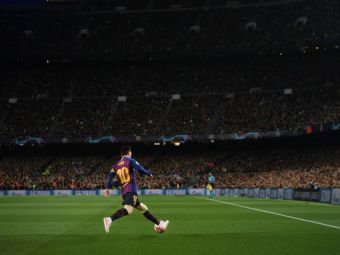
	Scene incredibile pe Camp Nou! Numele lui Lionel Messi a fost scandat minute în șir de stadionul plin până la refuz
