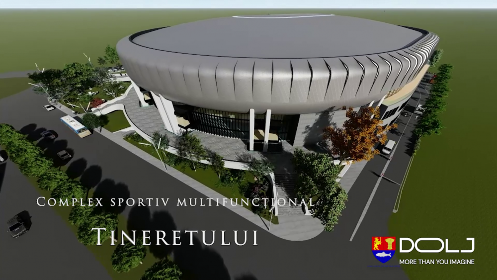 Proiect grandios în Craiova! Investiție de 73 milioane de euro pentru un "OZN" multifuncțional. Imagini + Ce facilități va avea centrul sportiv_1