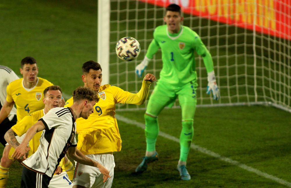 Târnovanu style! Cele mai tari imagini din România U21 - Germania U21 0-0, meci transmis de Pro Arena și VOYO_13
