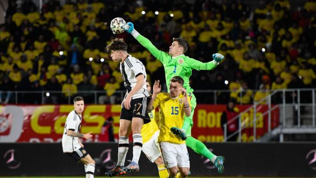 
	Târnovanu style! Cele mai tari imagini din România U21 - Germania U21 0-0, meci transmis de Pro Arena și VOYO

