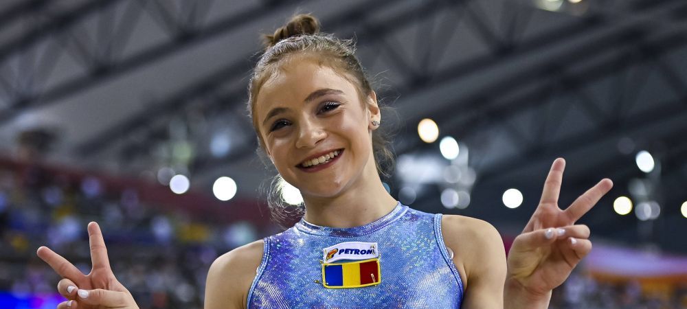 Sabrina Voinea Camelia Voinea Campionatul european de gimnastica