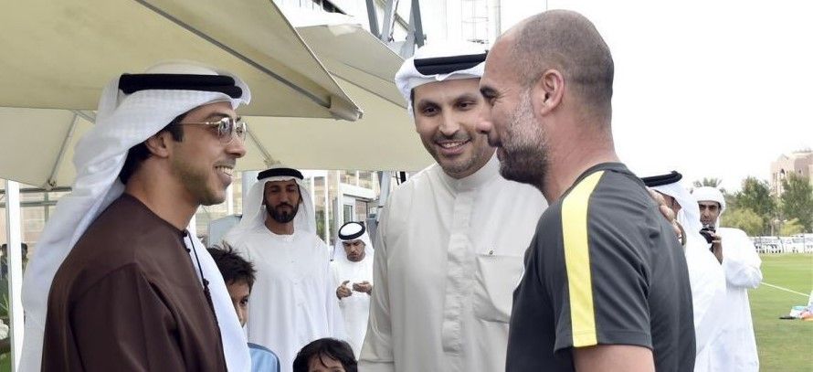 Mansour bin Zayed Al Nahyan Abu Dhabi Emiratele Arabe Unite Manchester City Mohamed bin Zayed Al Nahyan