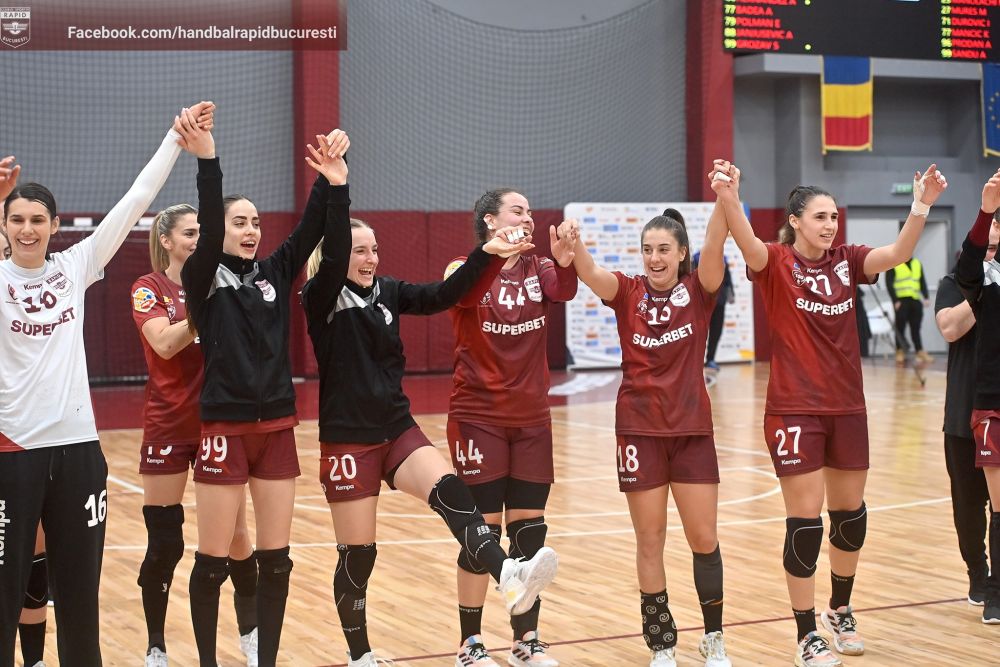 Sold-out istoric pentru Rapid - Vipers, în sferturile Ligii Campionilor la handbal feminin_13
