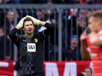 
	Portarul lui Dortmund, gafă de proporții în derby-ul cu Bayern: &quot;Păcăleală de 1 aprilie!&quot;
