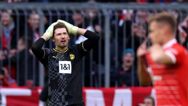 
	Portarul lui Dortmund, gafă de proporții în derby-ul cu Bayern: &quot;Păcăleală de 1 aprilie!&quot;
