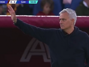 
	Jose Mourinho, autorul unui gest de mare clasă în Roma - Sampdoria! Cum și-a protejat fostul elev&nbsp;
