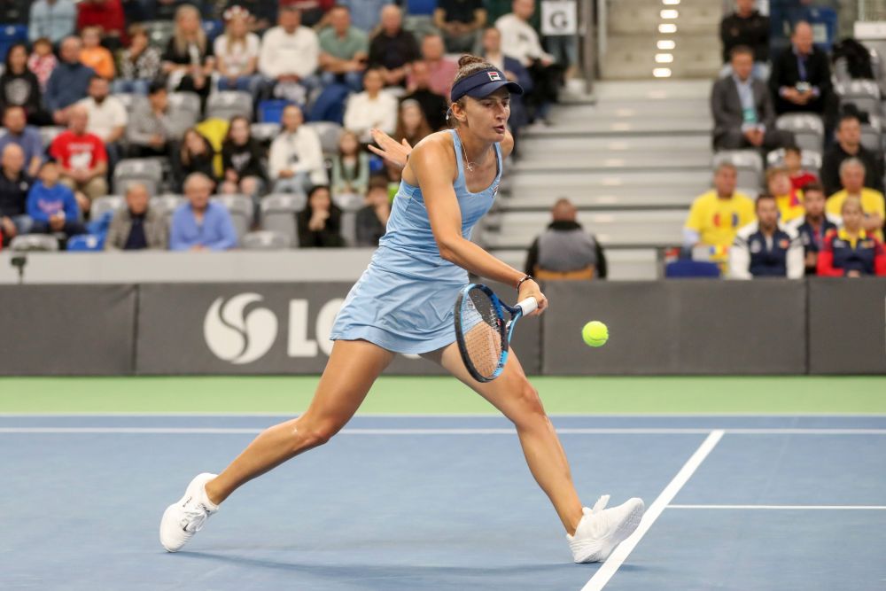 Irina Begu a învins-o în minimum de seturi pe unguroaica Dalma Galfi, în primul tur la WTA 500 Charleston_15