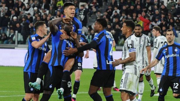 Derby Juventus - Inter cu scandal! Gol din penalty în minutul 90+5, urmat de 3 cartonașe roșii