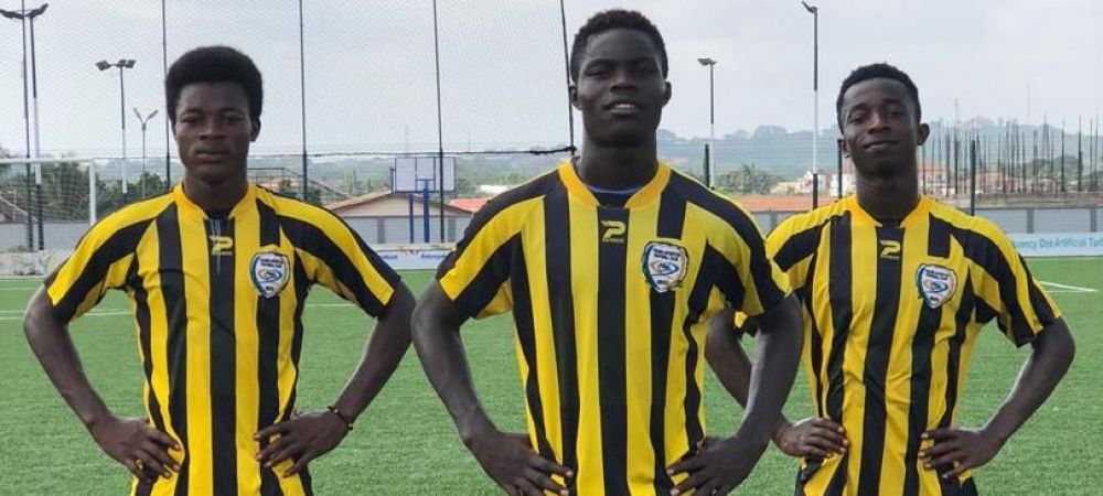 Emmanuel Mensah CFR Cluj Ghana Liga de Tineret Young Apostles