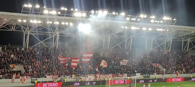 Atmosferă „incendiară” la Dinamo - Oțelul Galați! Fanii fac spectacol în tribune_21