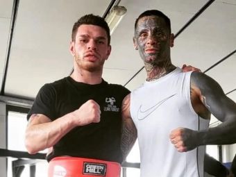 
	Cum arată Alessio Lorusso, boxerul tatuat pe toată fața! Se antrenează cu românul Cătălin Ionescu, fostul fotbalist devenit campion al Italiei
