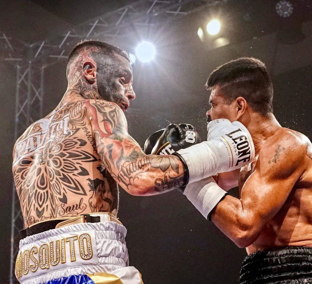 Cum arată Alessio Lorusso, boxerul tatuat pe toată fața! Se antrenează cu românul Cătălin Ionescu, fostul fotbalist devenit campion al Italiei_11