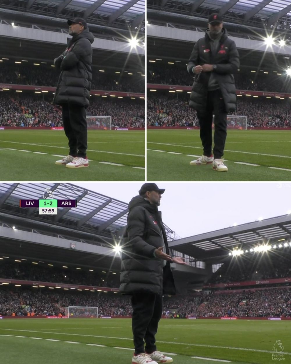 S-a bucurat înainte să realizeze că Mo Salah a ratat penalty-ul! Imaginile virale cu Jurgen Klopp din Liverpool - Arsenal_1