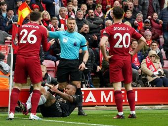 
	Arbitrul de la Liverpool - Arsenal i-a dat un cot în gât lui Andrew Robertson de la gazde! &rdquo;Incidentul va fi studiat în detaliu&rdquo;
